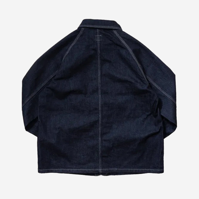 015OW - Denim US Coverall - One Wash Indigo