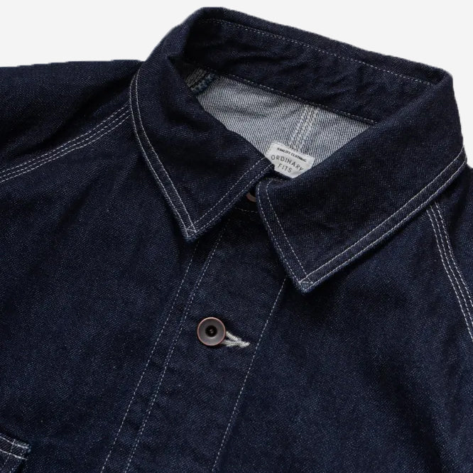 015OW - Denim US Coverall - One Wash Indigo