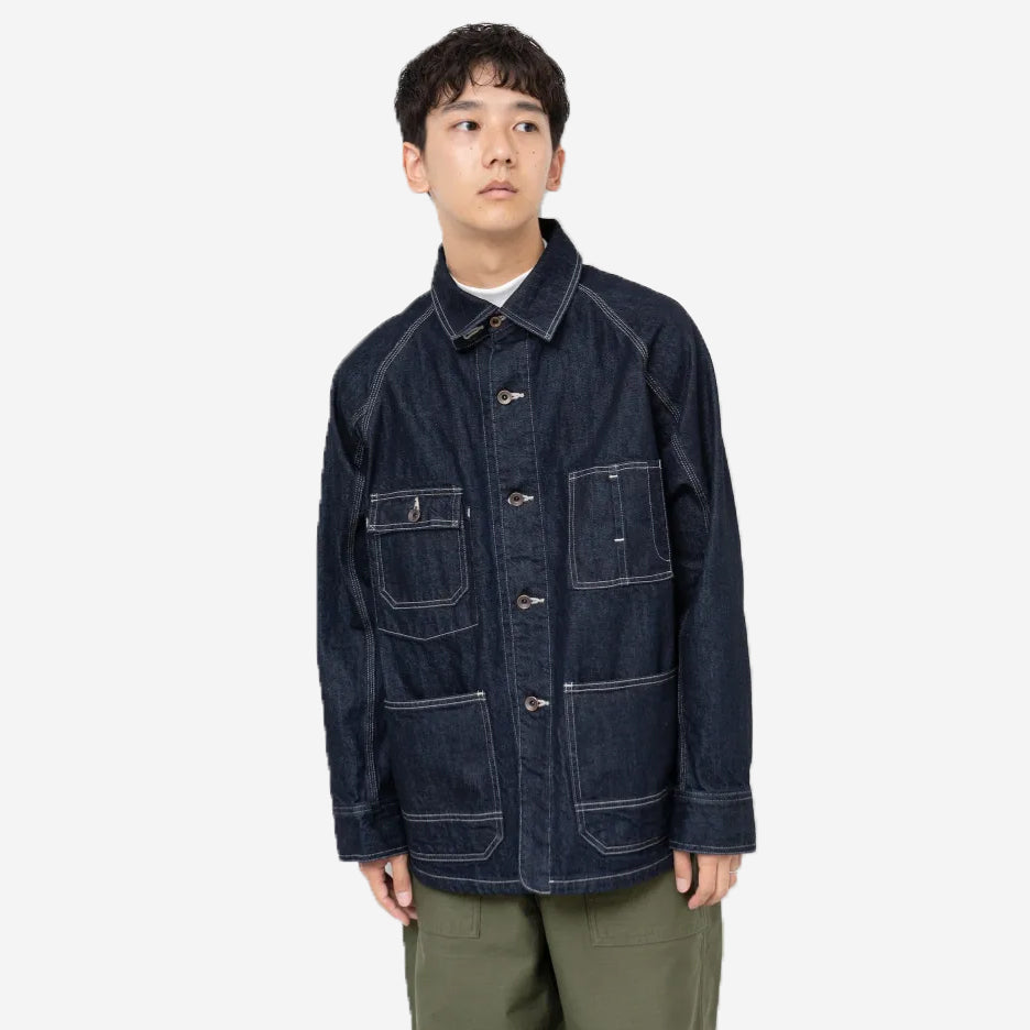 015OW - Denim US Coverall - One Wash Indigo
