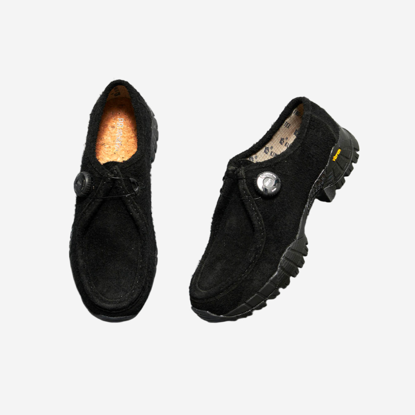 Knock 2 KTX Shaggy Suede Shoes - Black