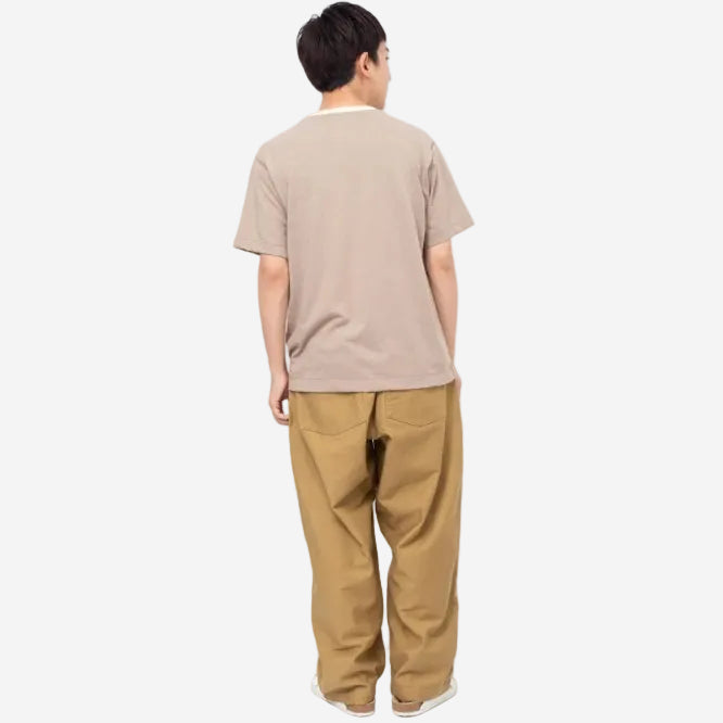 101J-02 - James Back Satin Fatigue Pants - Beige