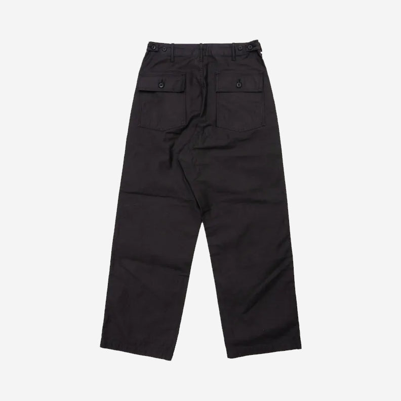 102 - Vintage Loose Fatigue Pants - Black
