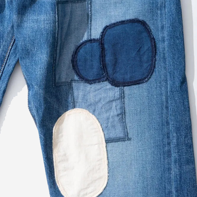 Loose Ankle 14oz Selvedge - Used Indigo Uroko