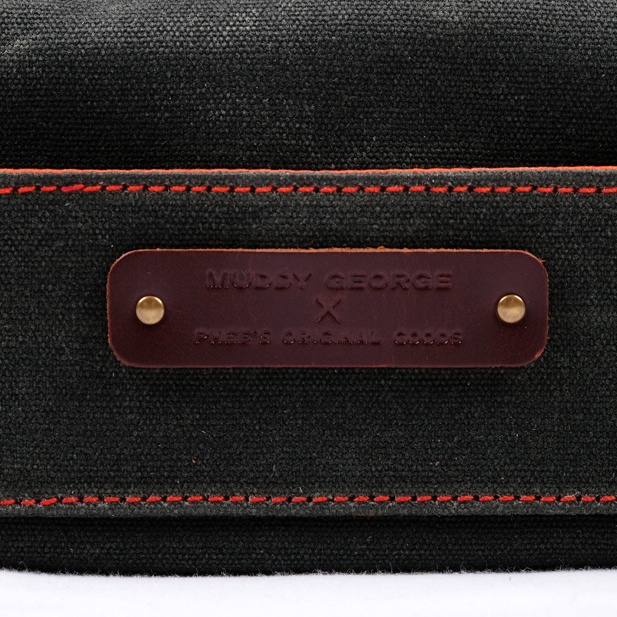 10 YEAR - Washabuck Canvas Everything Bag - Olive / Orange