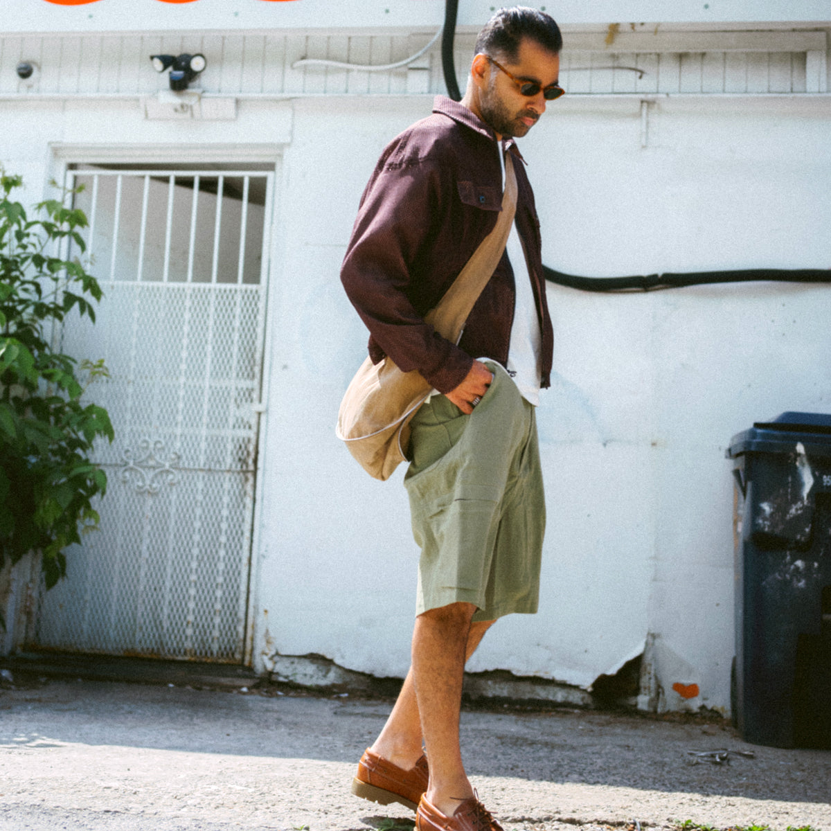 10 Year - Tae Wide Cargo Shorts - Olive Twill