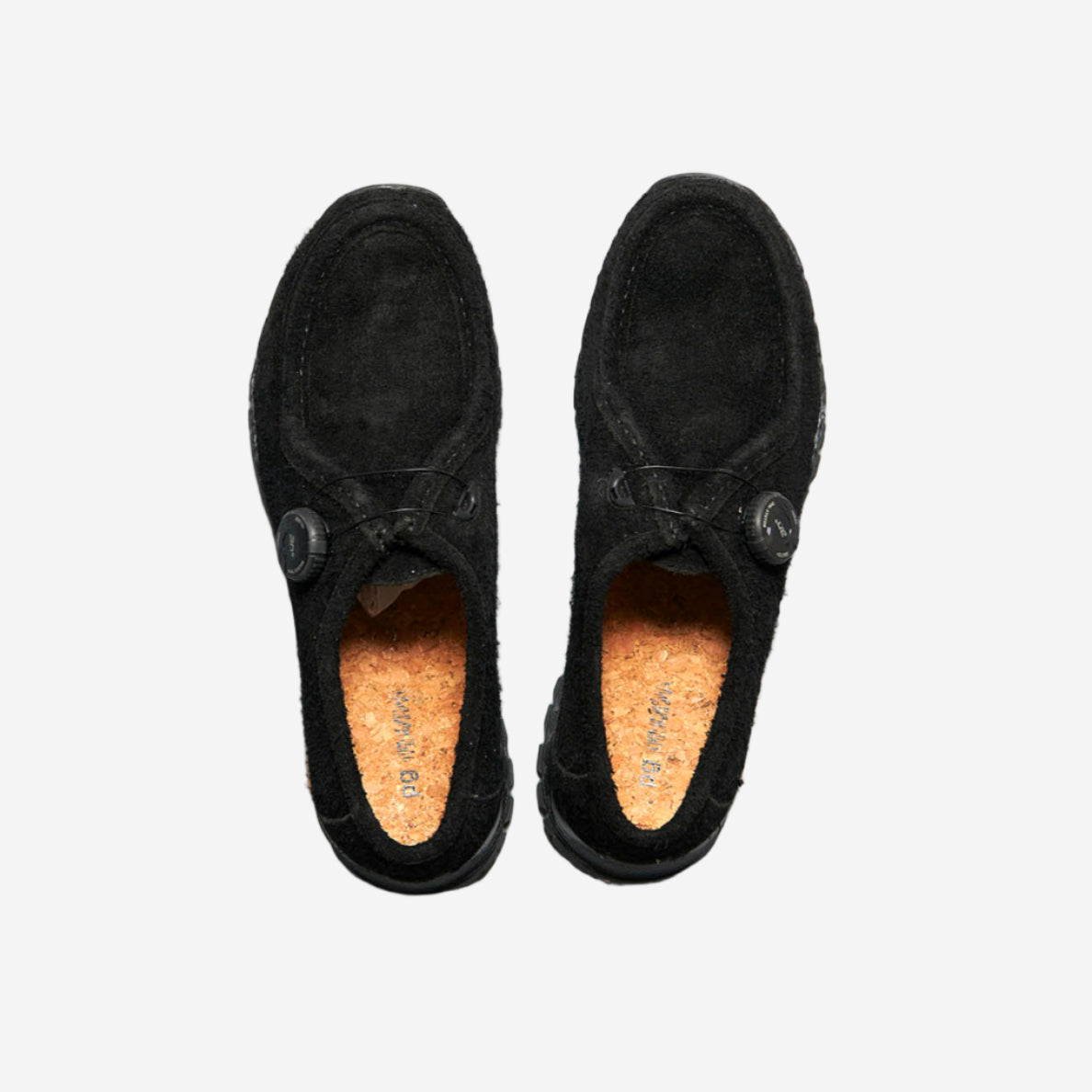 Knock 2 KTX Shaggy Suede Shoes - Black