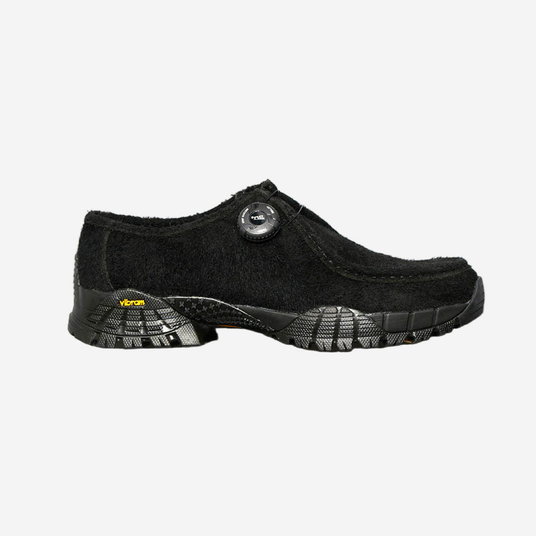 Knock 2 KTX Shaggy Suede Shoes - Black