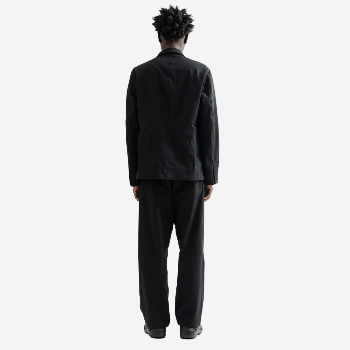 2-Way Working Blazer Jacket - Black