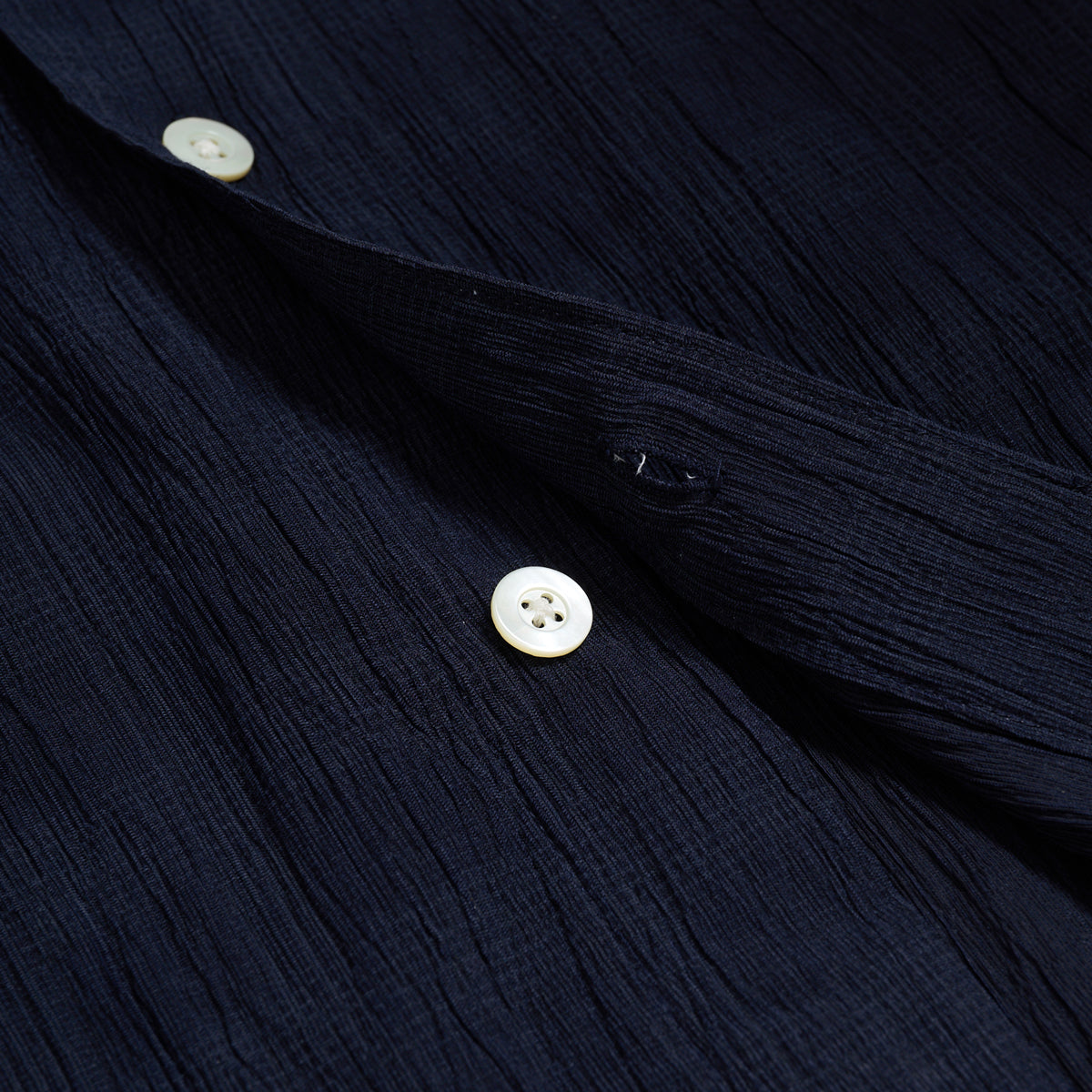 REGEN® Washed Rayon Classic Shirt - Navy