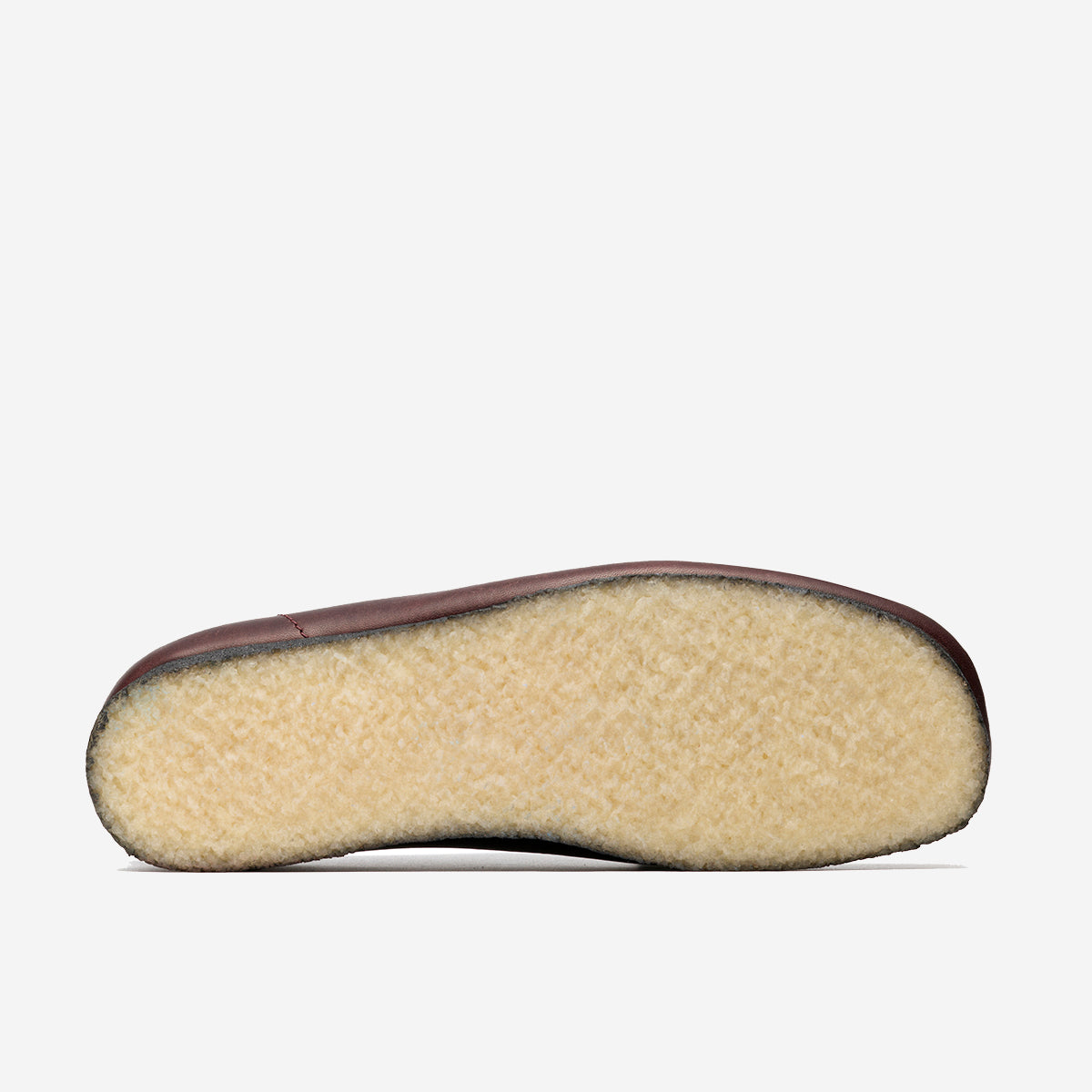 Wallabee Leather Derby Shoes - Purple Grape