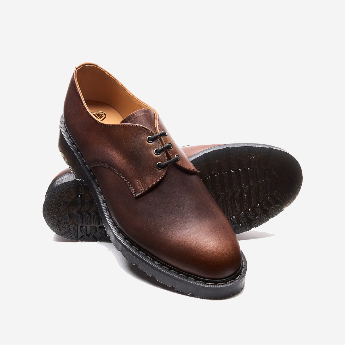 3 Eye Gibson Derby Shoe - Gaucho Crazy Horse