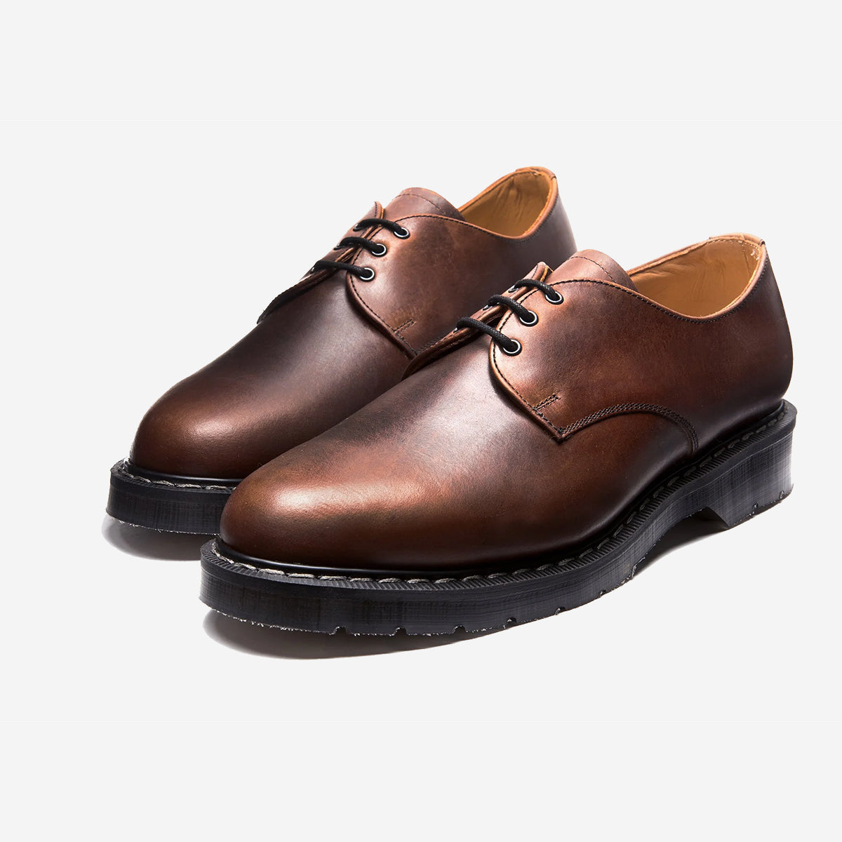 3 Eye Gibson Derby Shoe - Gaucho Crazy Horse