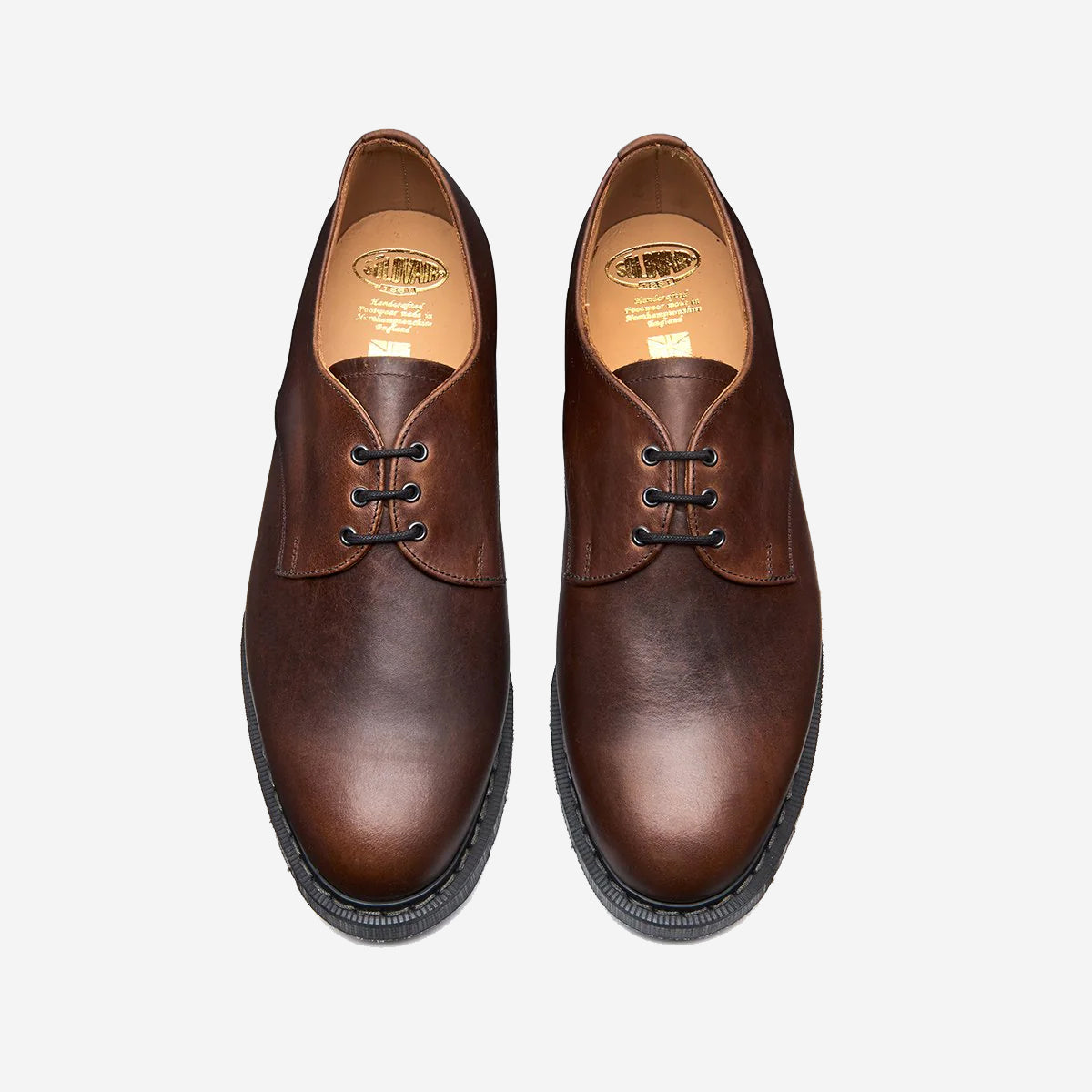 3 Eye Gibson Derby Shoe - Gaucho Crazy Horse