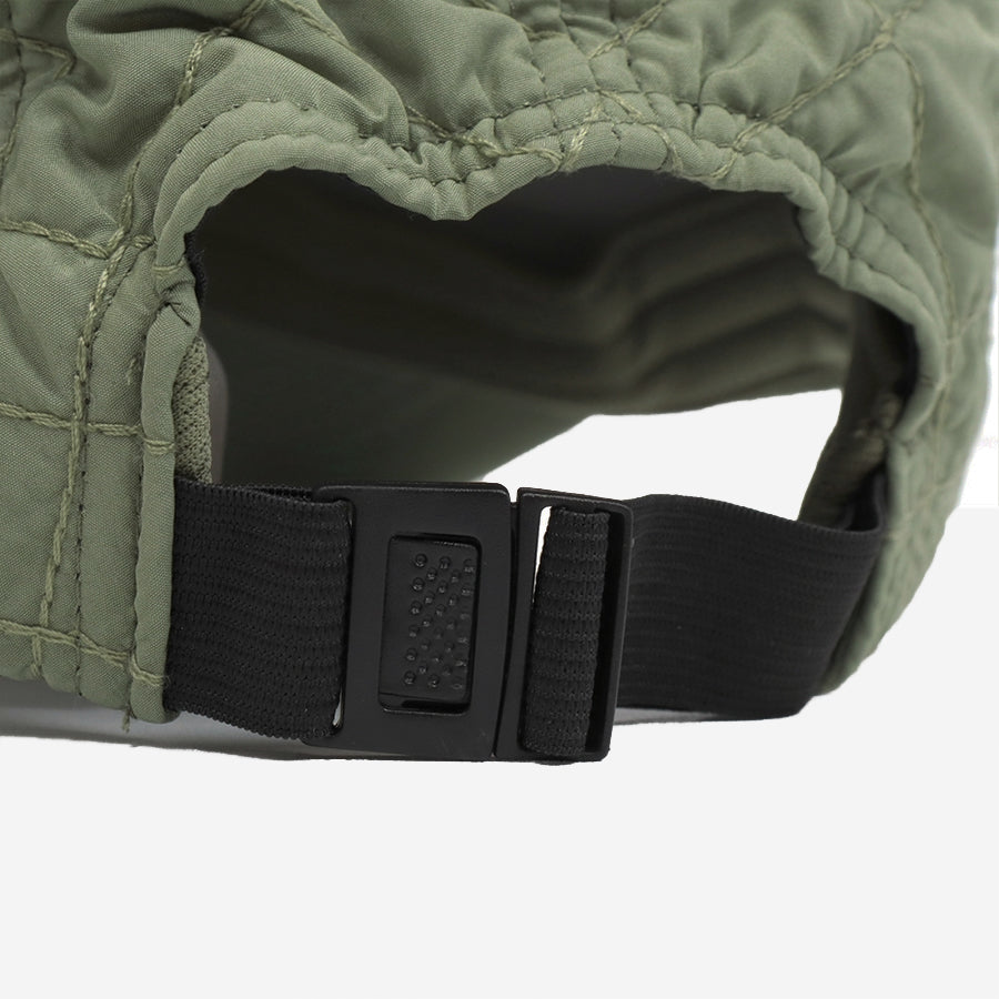 5-Panel Quilted Cap - Deep Olive