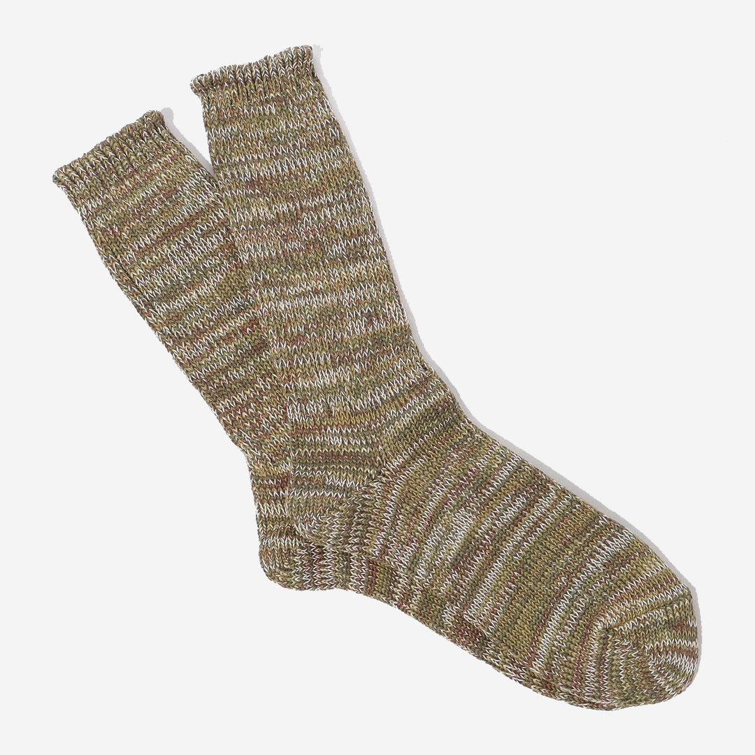 5 Colour Mix Crew - Olive
