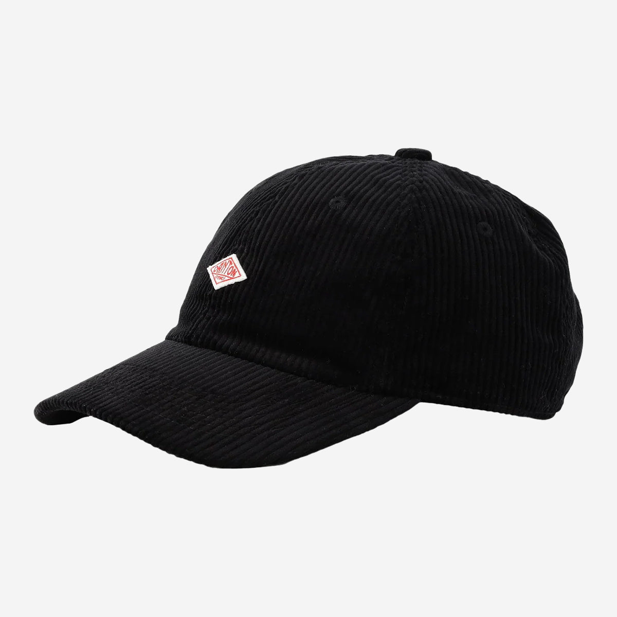 6-Panel Corduroy Cap - Black