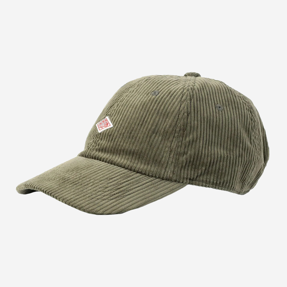 6-Panel Corduroy Cap - Olive