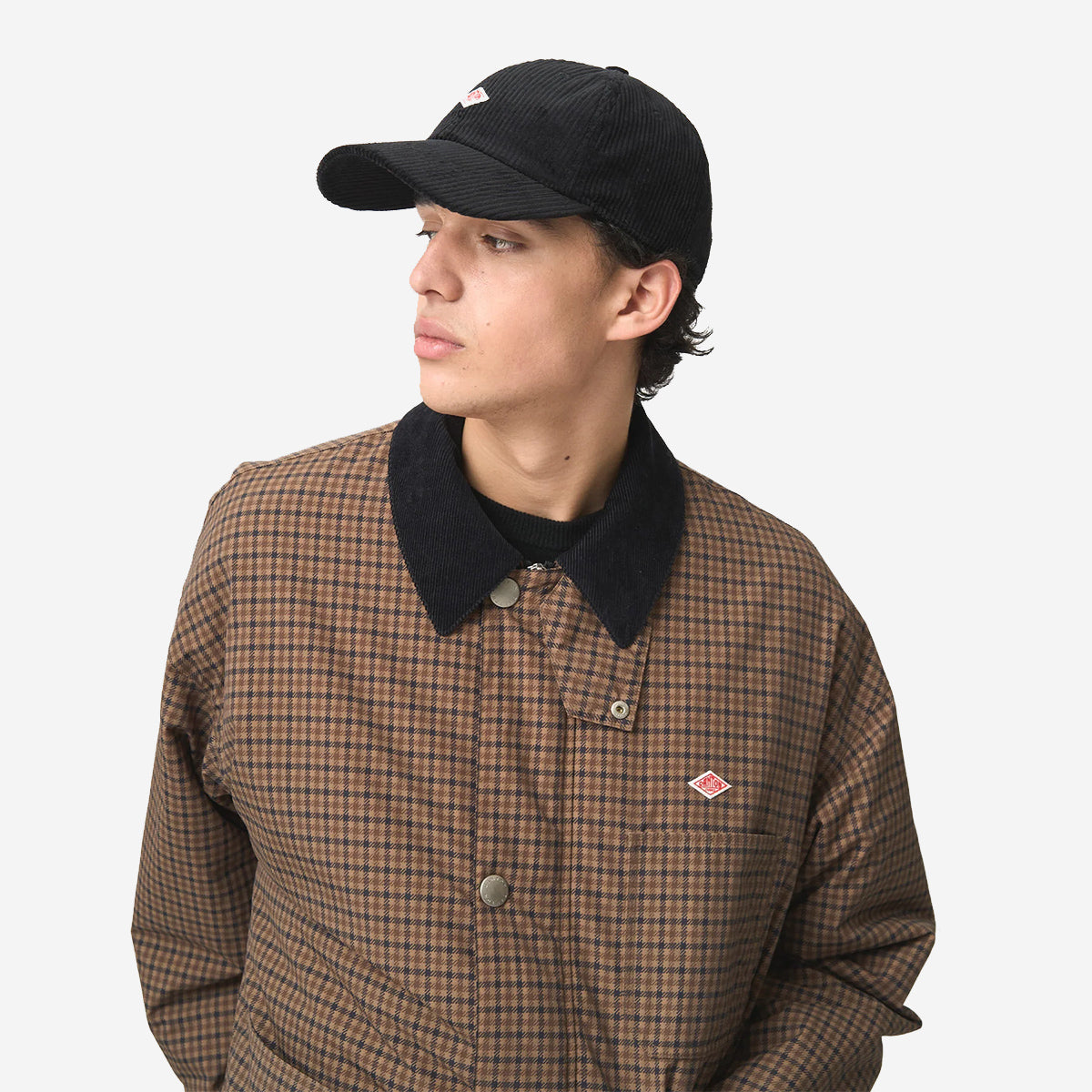 6-Panel Corduroy Cap - Olive