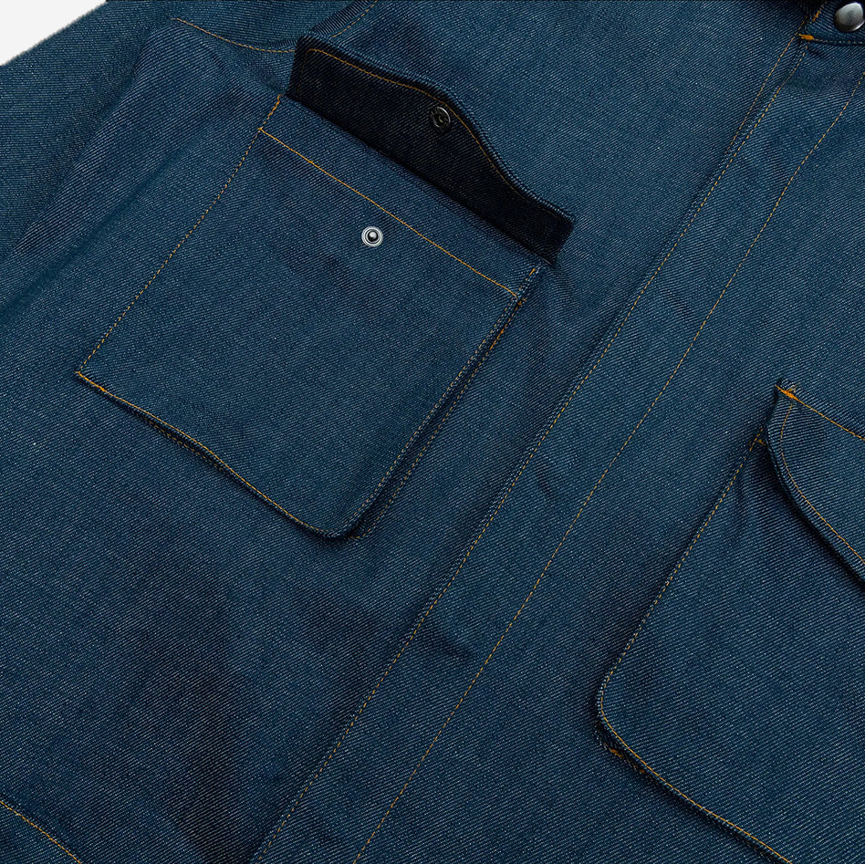 '75 London Overshirt - Turkish Blue Denim