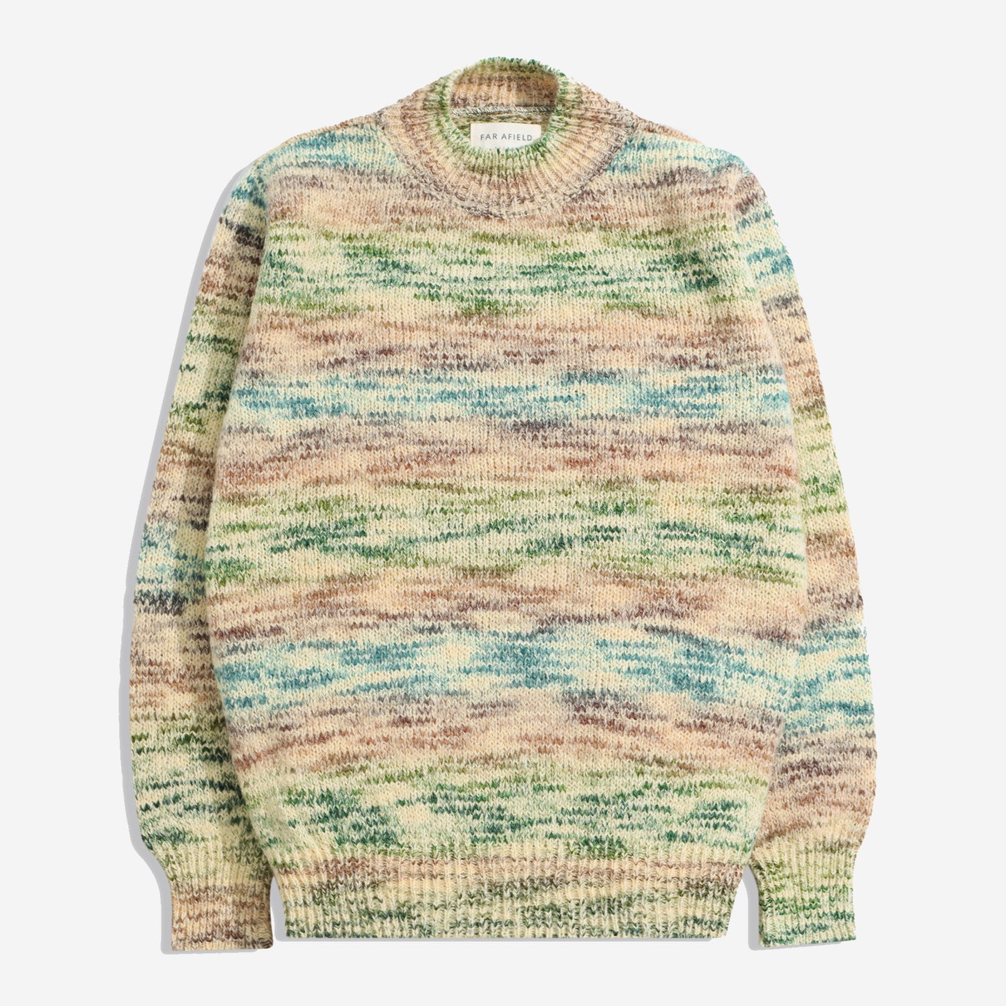 Dieter Loco Wool Knit Sweater - Stone/Multi