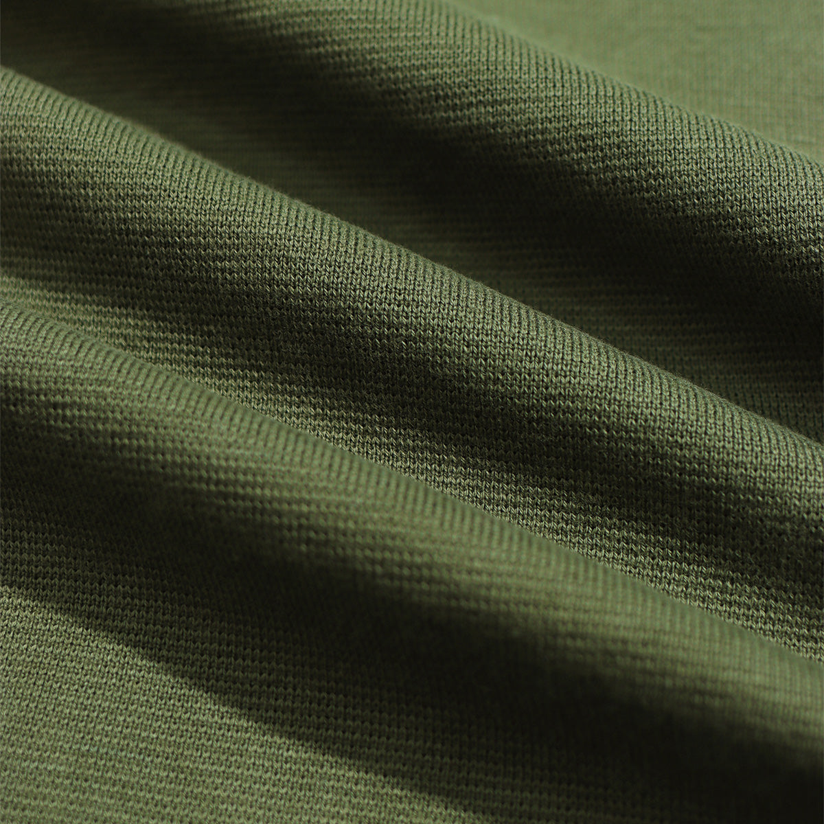 Station Organic Cotton Cardigan - Green