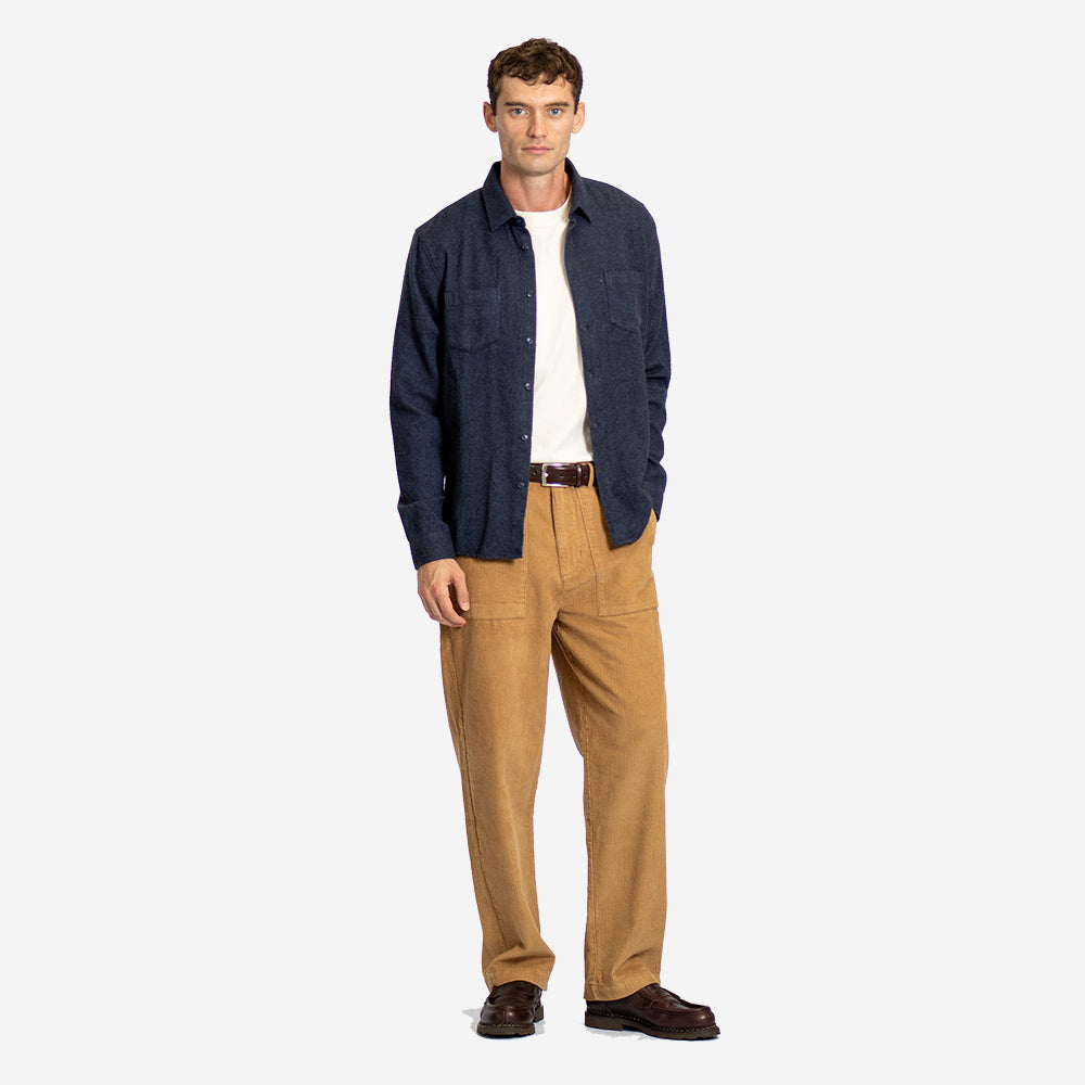 Classic 2 Pocket L/S Shirt - Insignia Blue