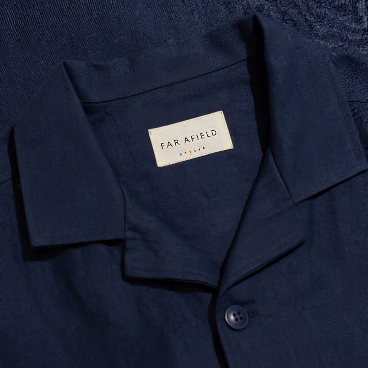 Veloso Bahia Sunset Embroidery S/S Vacation Shirt - Navy