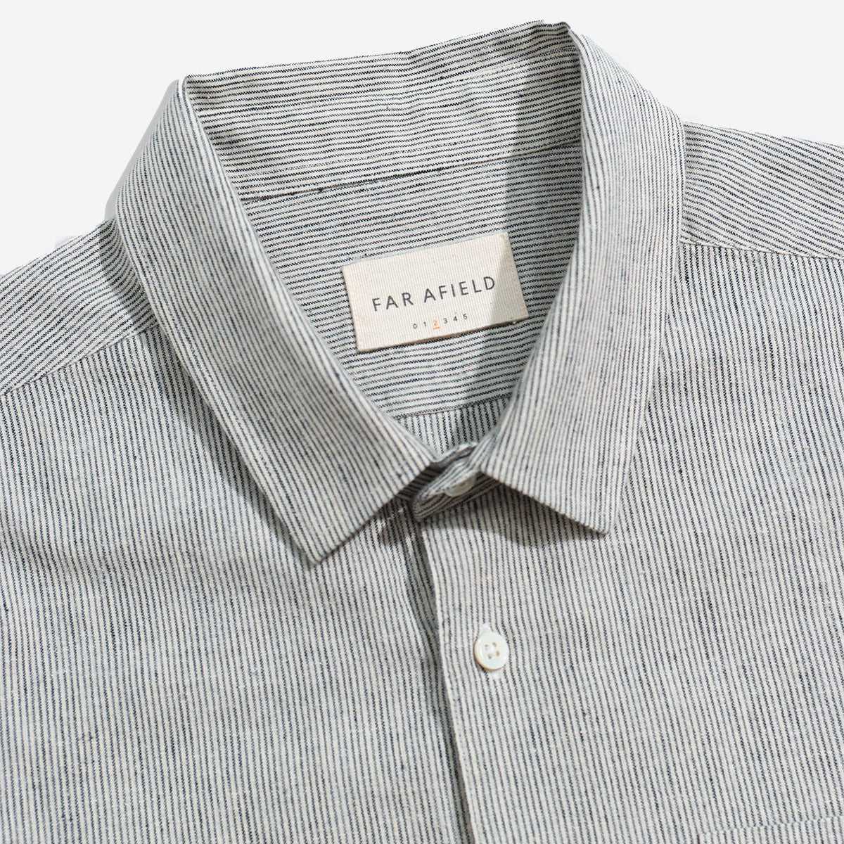 Day Yarn Dyed Stripe Shirt - Stone/Navy