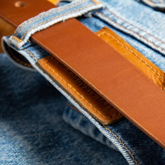 Ashfield Daily 9oz Leather Belt - Tan