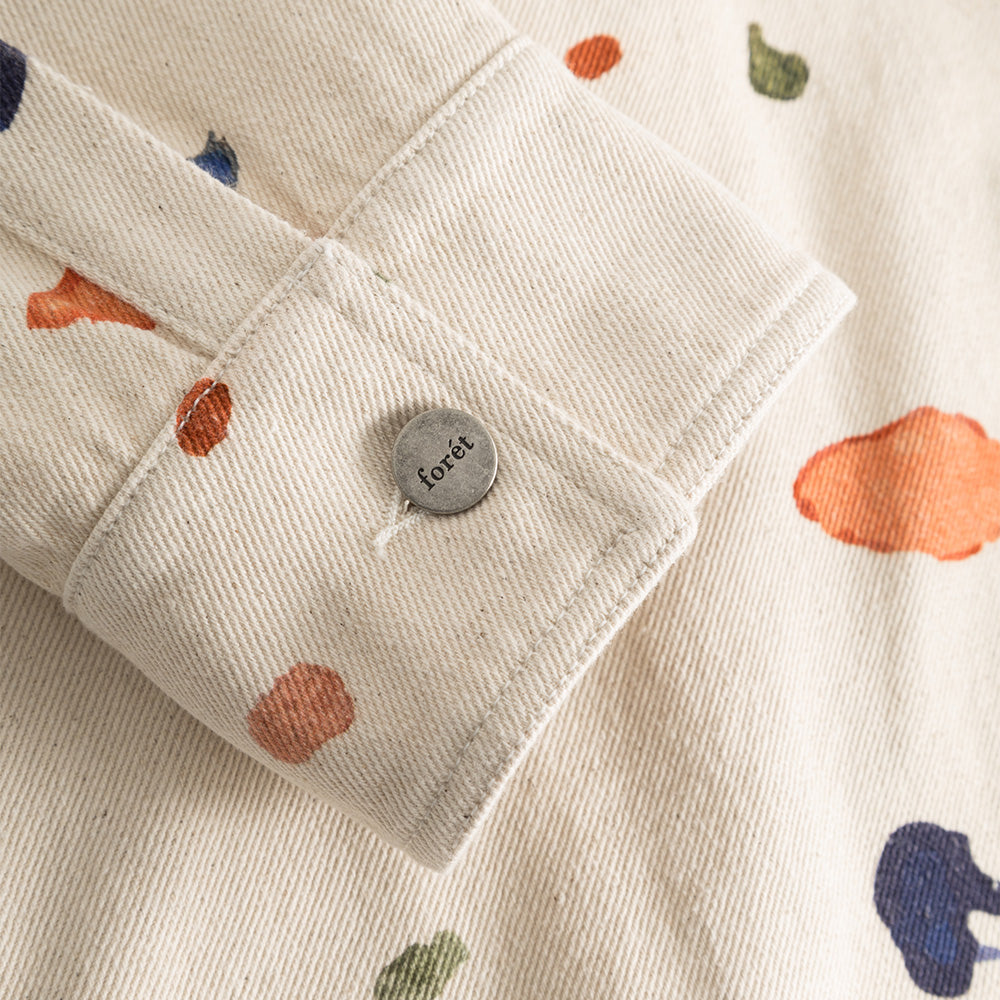 Artwork Overshirt - Undyed Paint