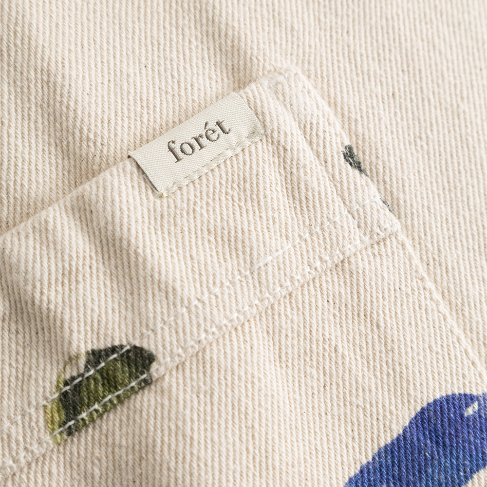 Artwork Overshirt - Undyed Paint