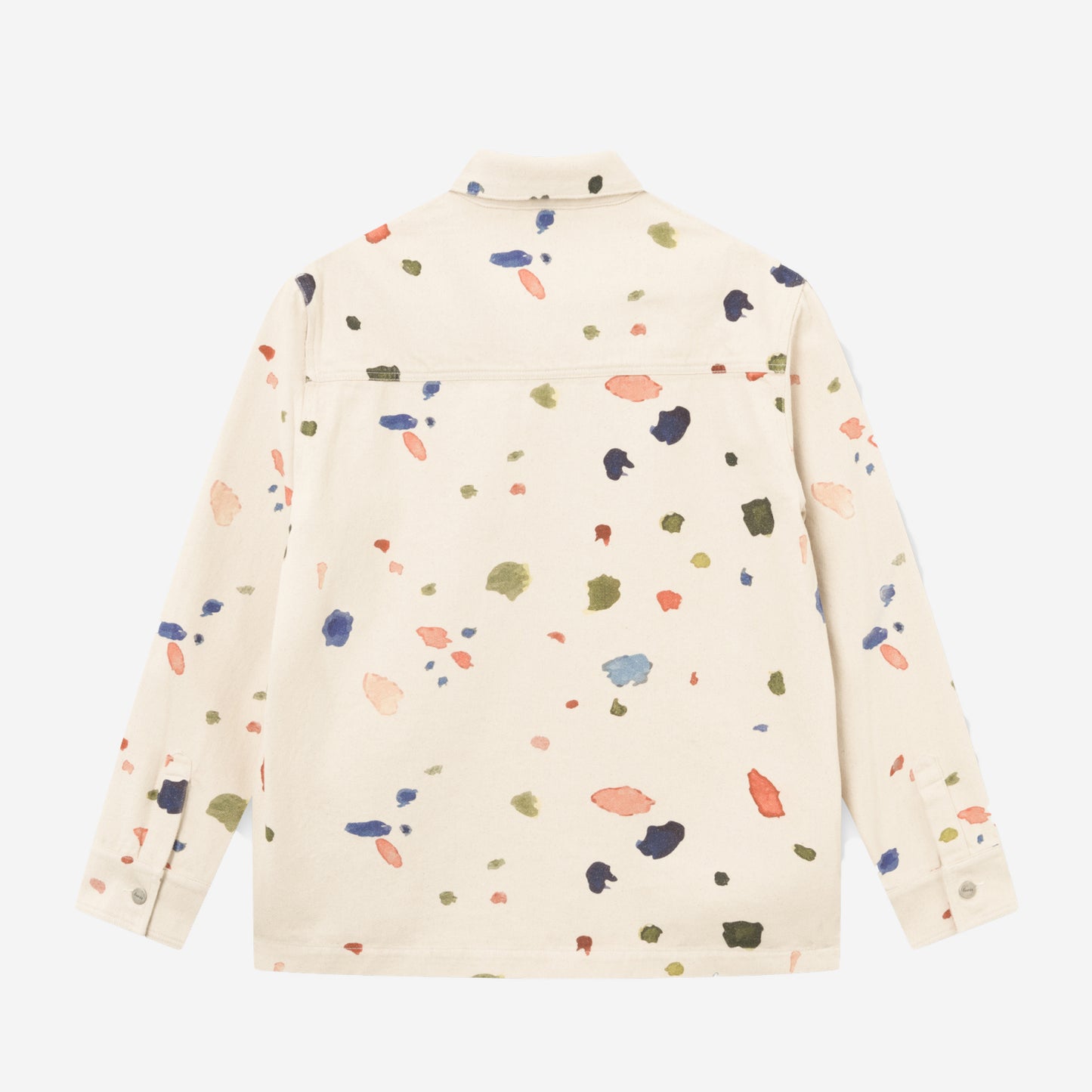 Artwork Overshirt - Undyed Paint