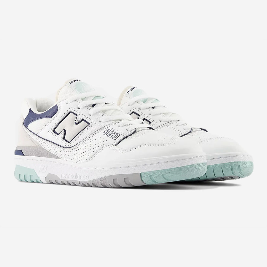 BB550WCA BB550 - White/Winter Fog/Navy