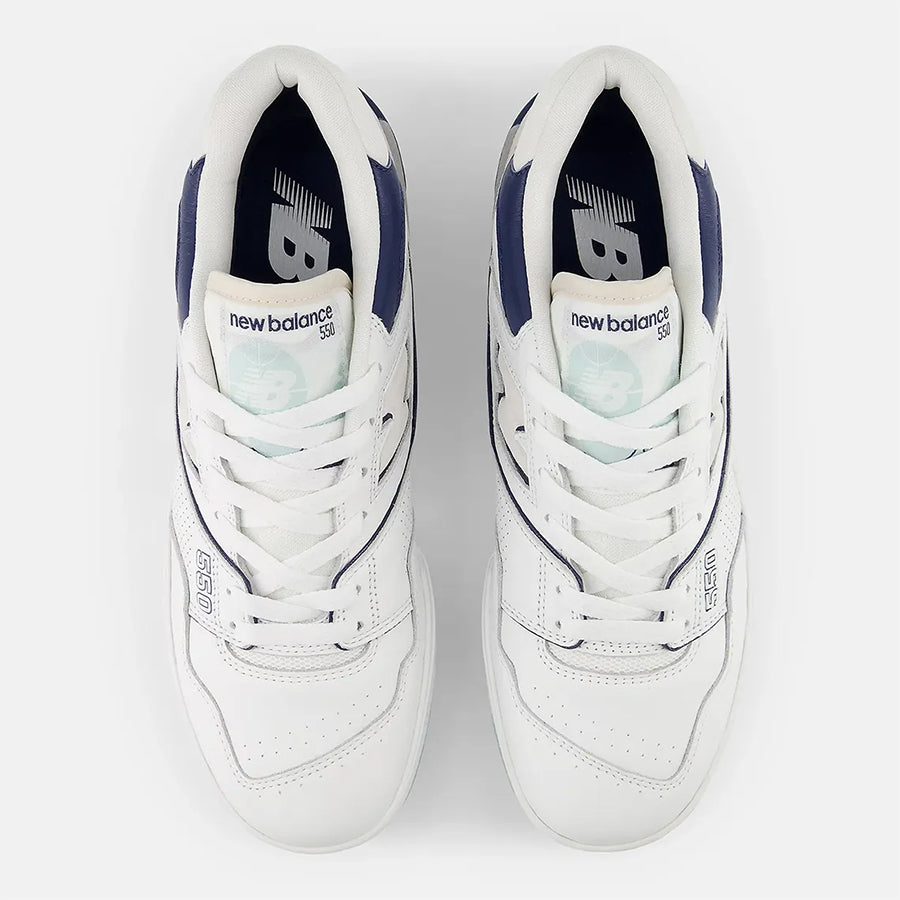 BB550WCA BB550 - White/Winter Fog/Navy