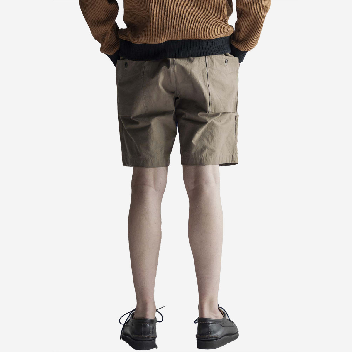 Back-Nep Umpire Shorts - Sepia Brown