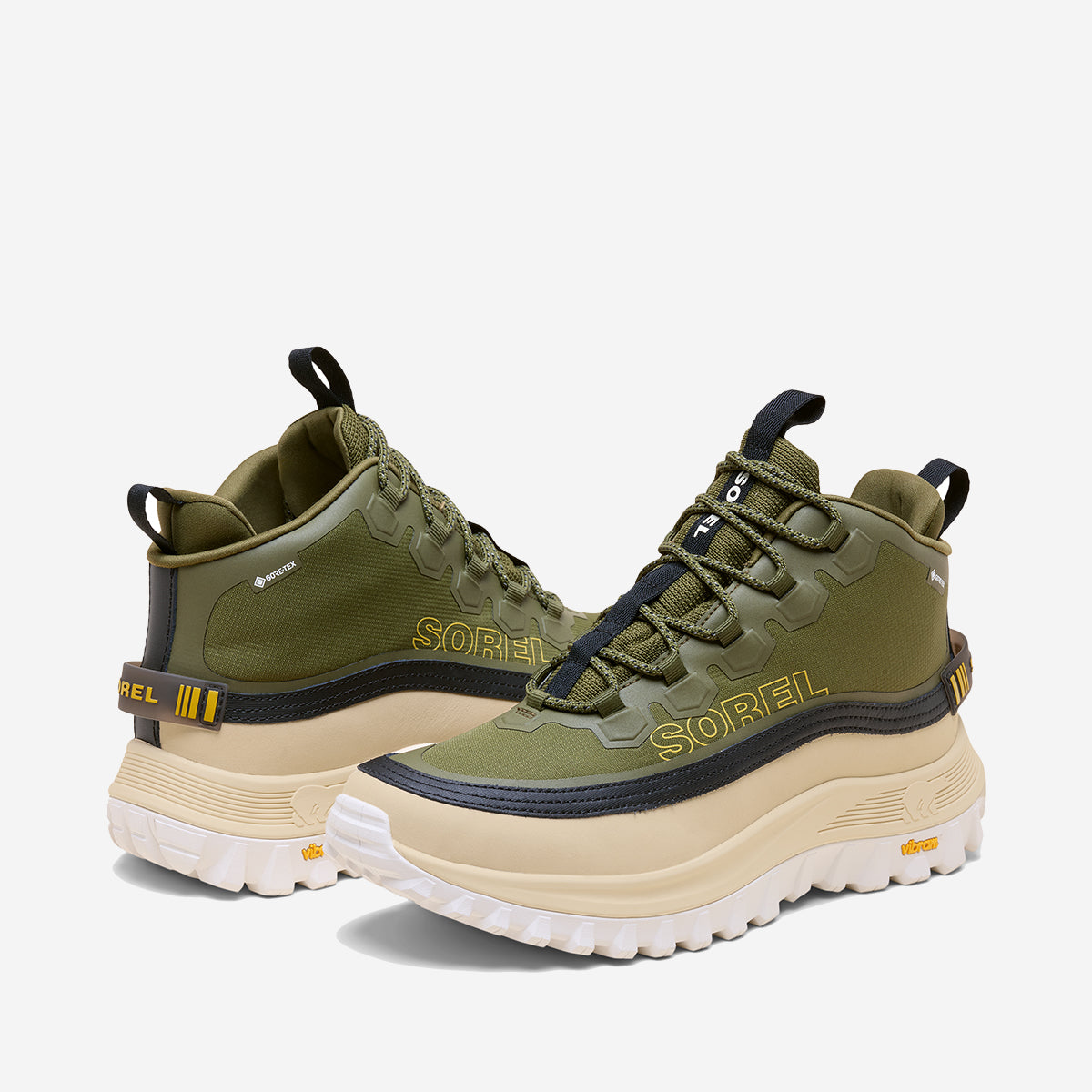 CALLSIGN HORIZON™ MID GTX Sneakers - Utility Green/Honey White