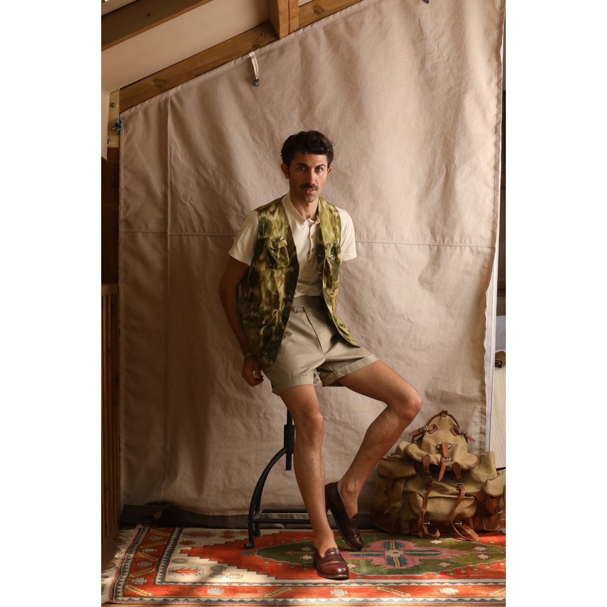 Chase Sport Vest - Watercolour Camo