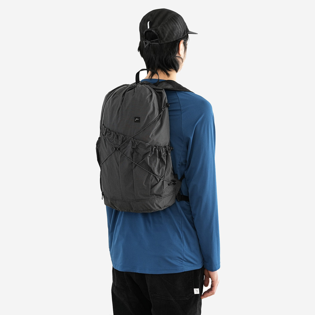 CHOPEE Cordura Drawstring Backpack - Black