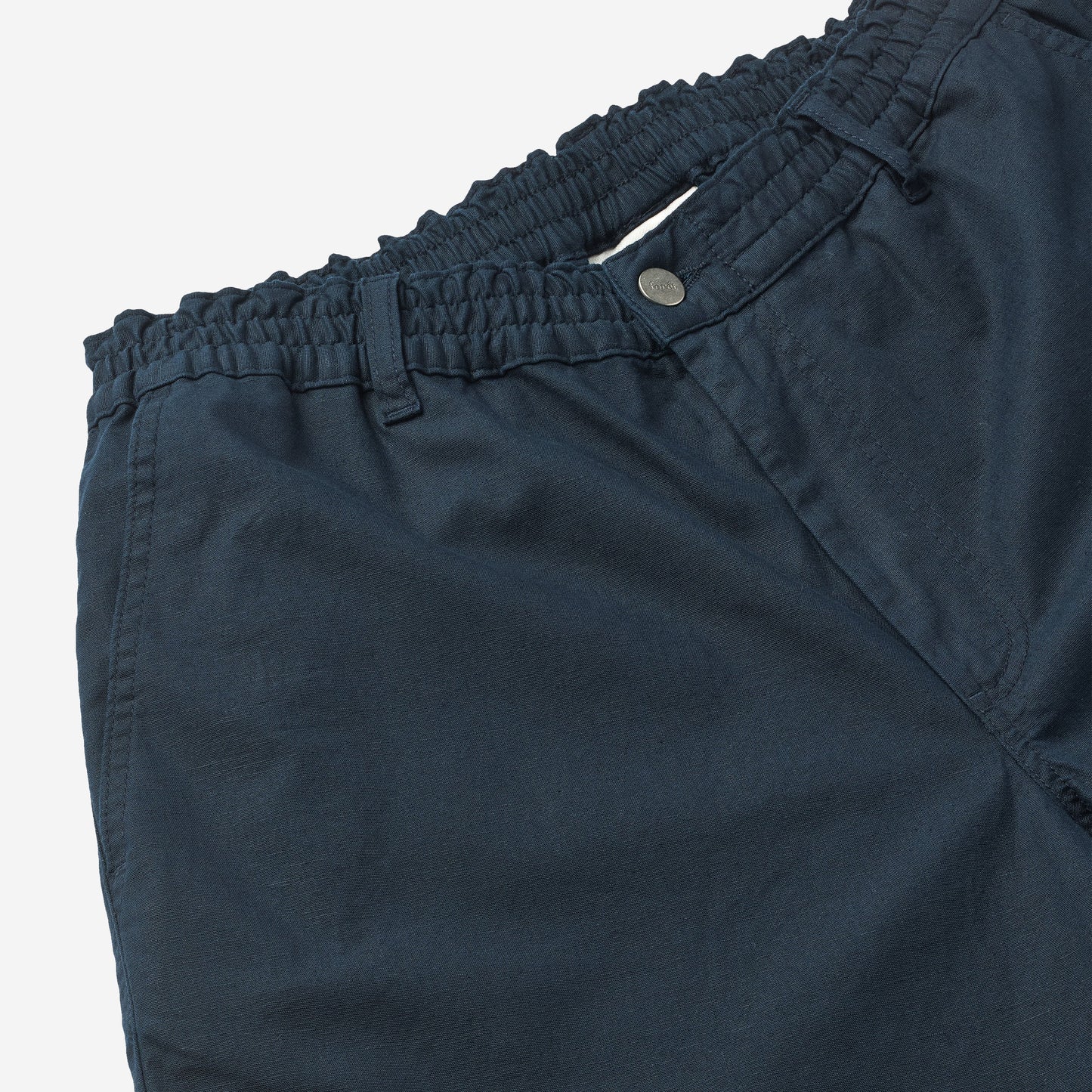 Clay Cotton Linen Easy Pants - Navy