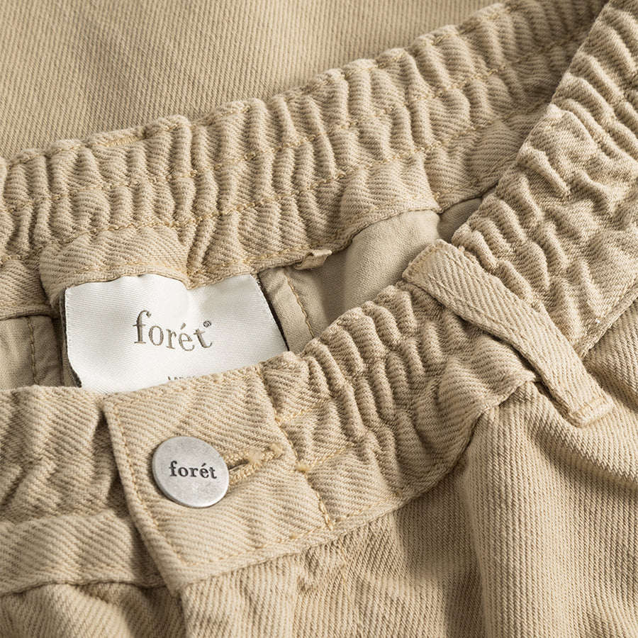 Clay Twill Easy Pants - Corn