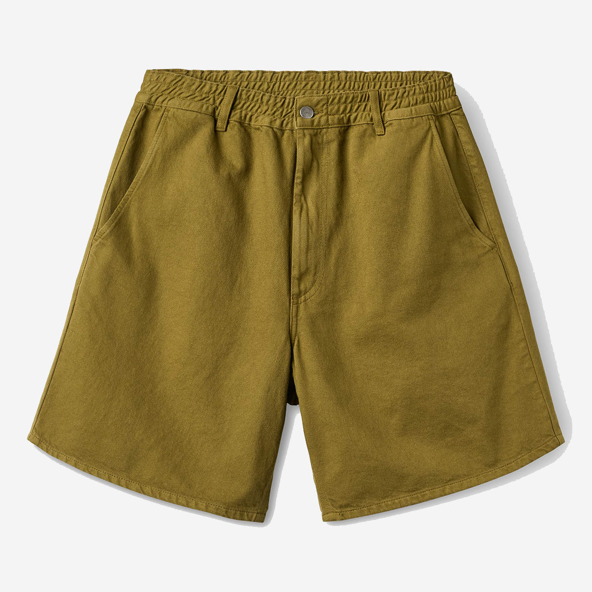 Clay Twill Easy Shorts - Olive
