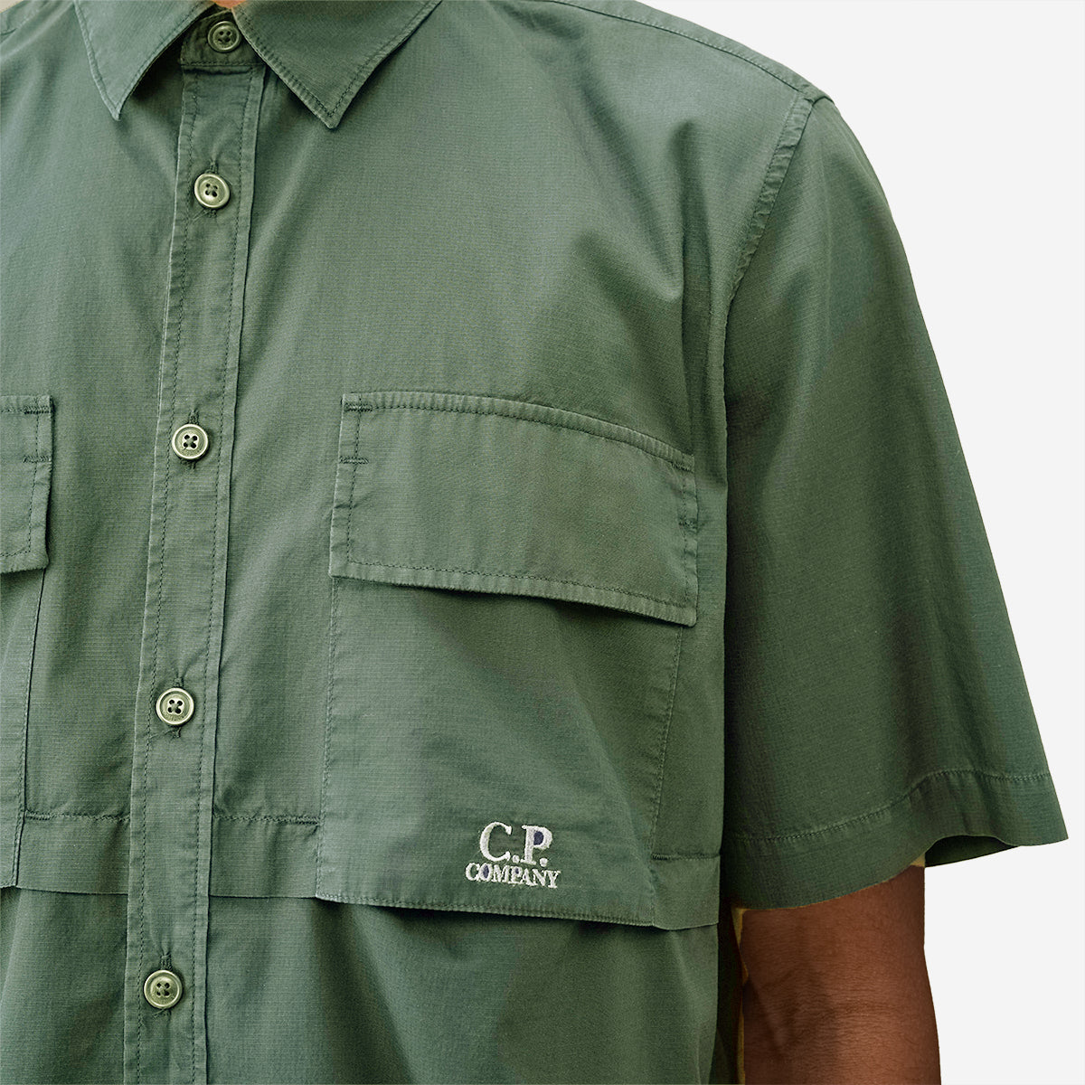 Cotton Rip-Stop S/S Shirt - Green Bay