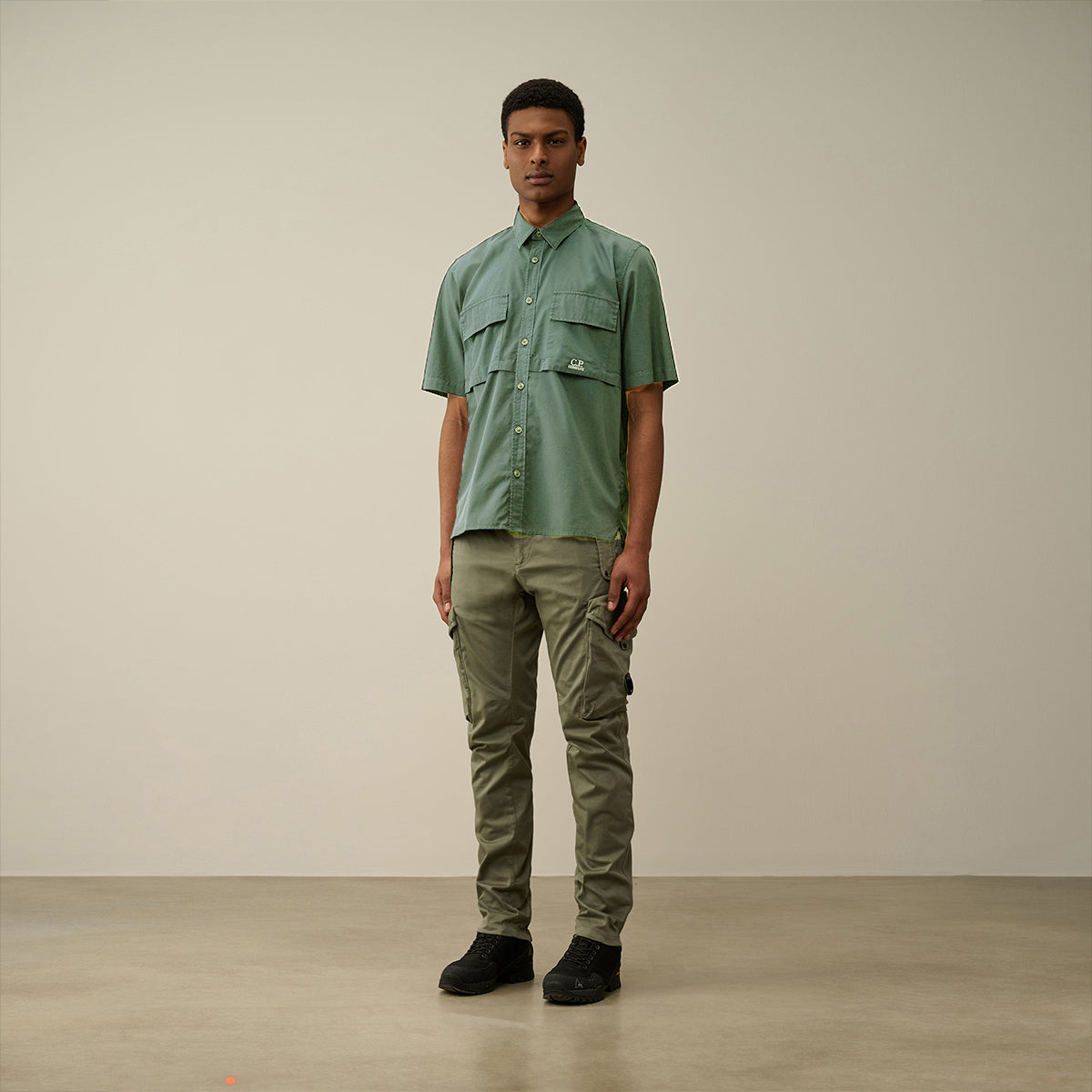 Cotton Rip-Stop S/S Shirt - Green Bay