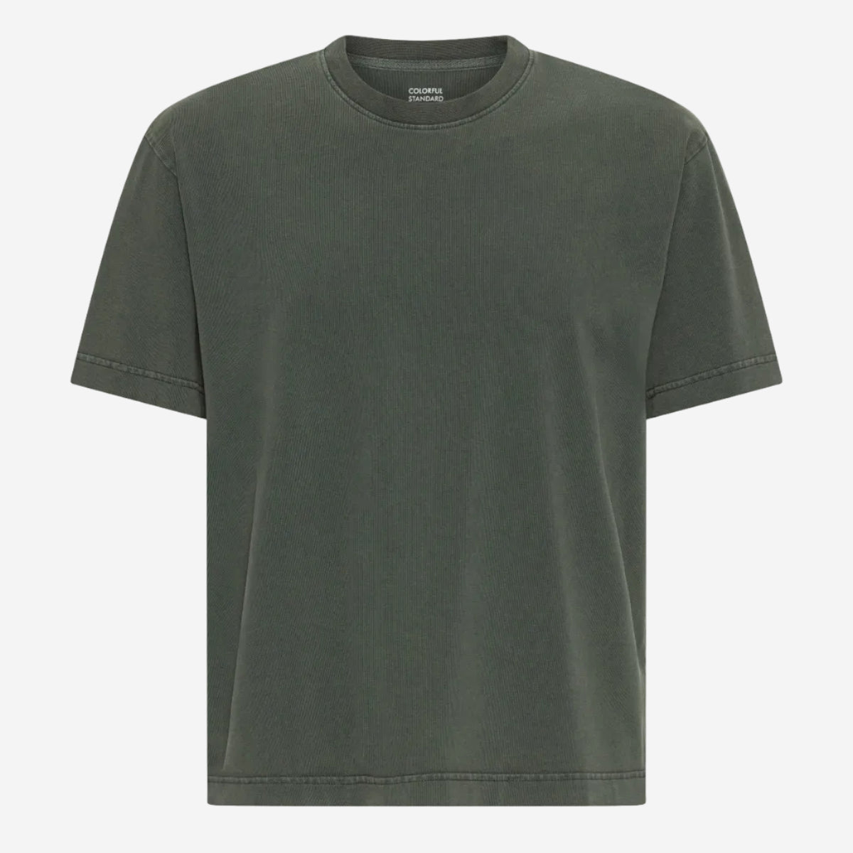 Heavy Organic Boxy T-Shirt - Midnight Forest