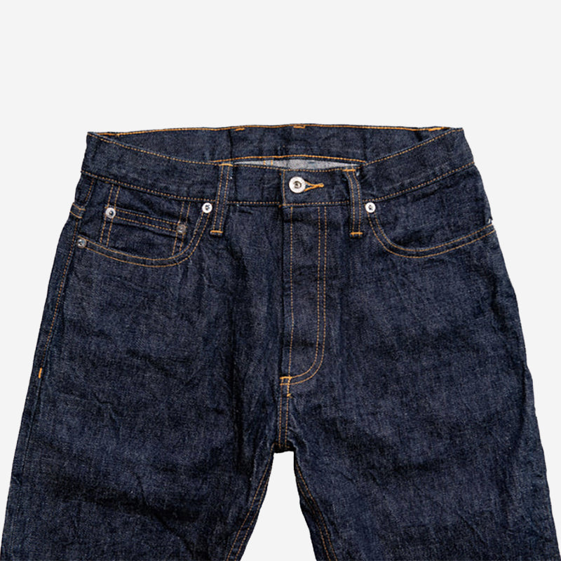 CT-100xk - Classic Tapered 14oz Rinsed Kibata Selvedge - Indigo