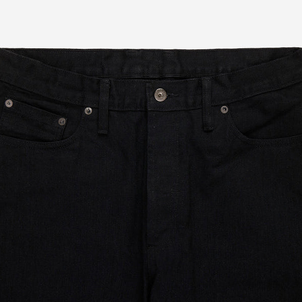 CT-220xk - Classic Tapered 13oz Rinsed Kibata Selvedge - Black