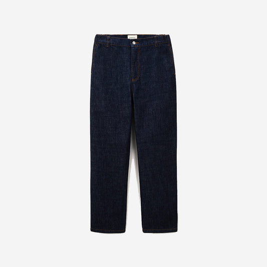 Calder Relaxed Tapered Easy Jeans - Indigo