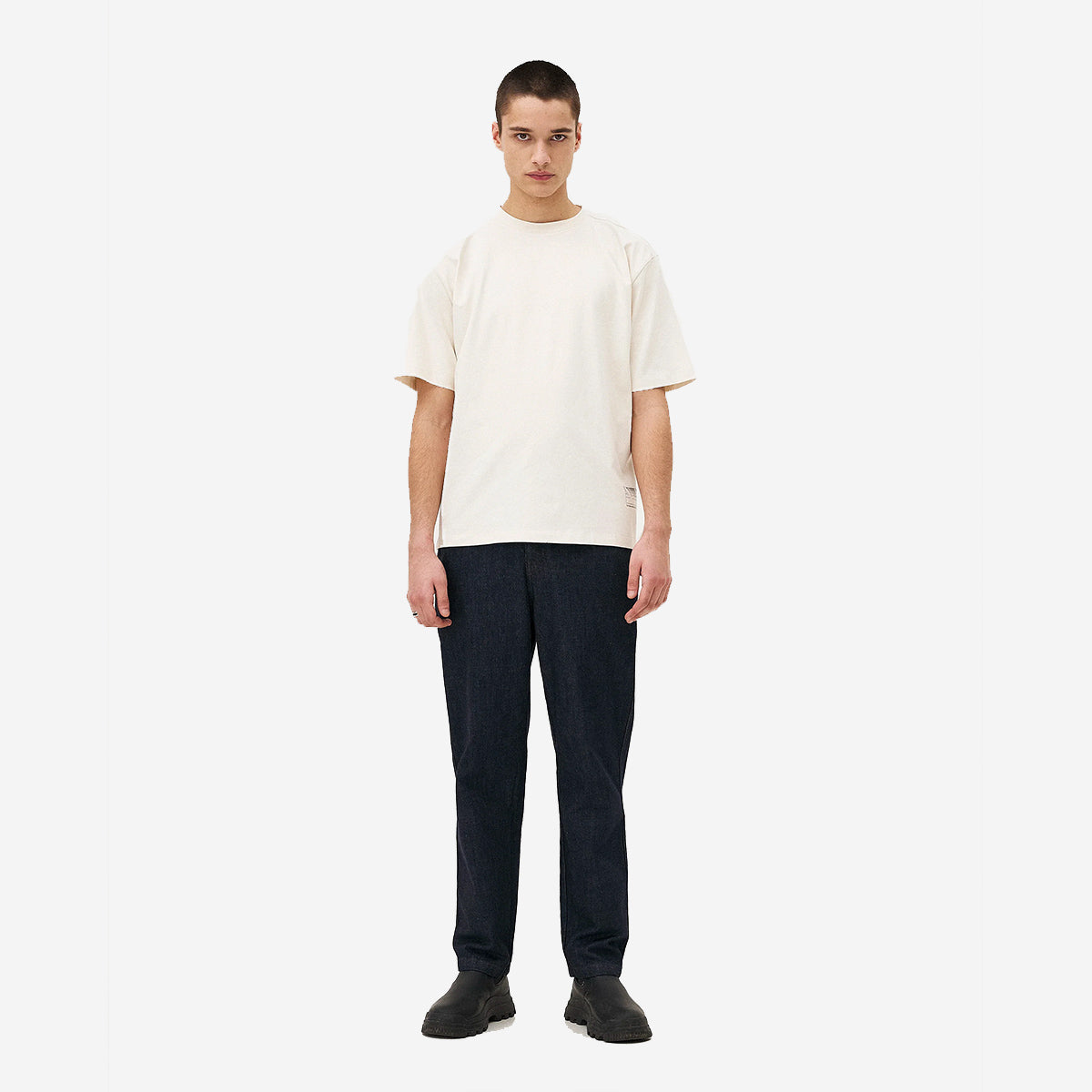 Calder Relaxed Tapered Easy Jeans - Indigo