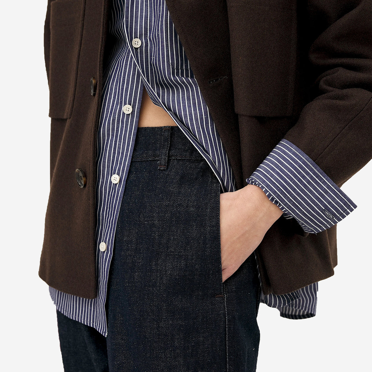 Calder Relaxed Tapered Easy Jeans - Indigo