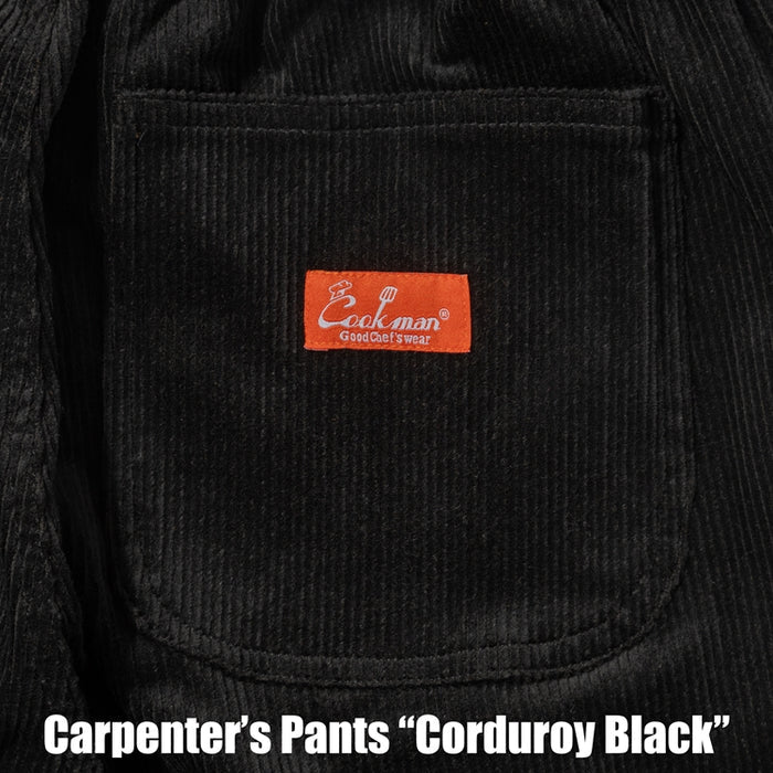 Carpenter Pants - Corduroy Black